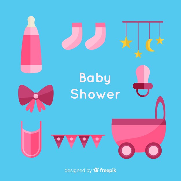 Diseño lindo de baby shower