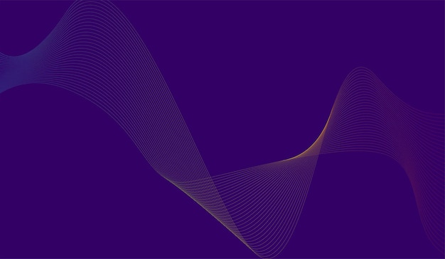 Diseño de línea digital abstracta de fondo