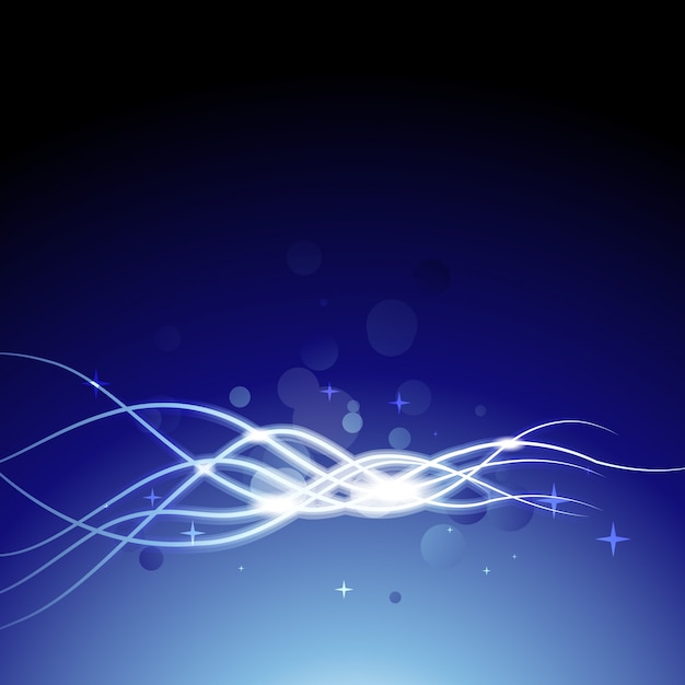 Diseño de líneas azules de fondo