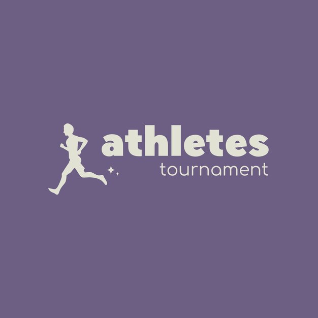 Diseño del logotipo de los atletas