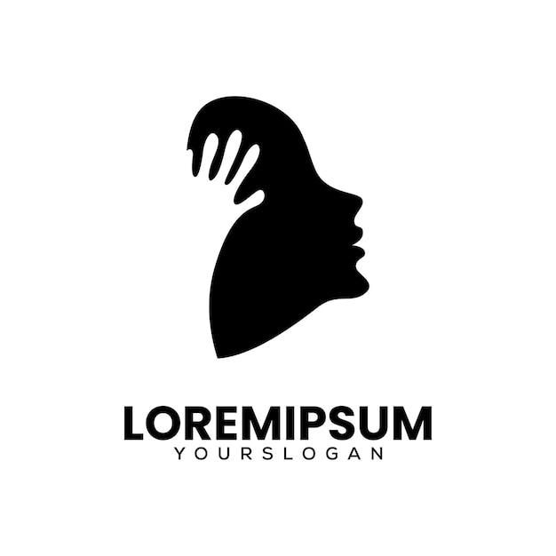 Diseño del logotipo colorido de la letra H