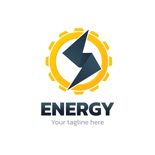 Diseño de logotipo de energía