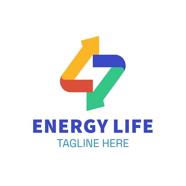 Diseño de logotipo de energía