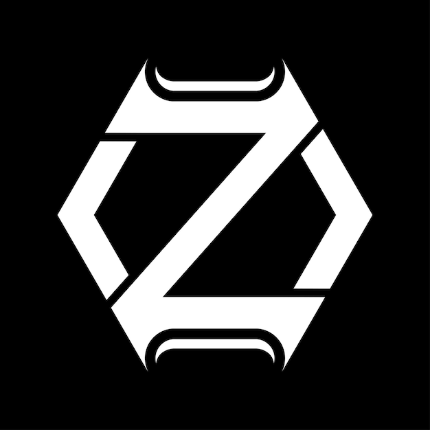 Vector gratuito diseño del logotipo del icono de la letra z monograma