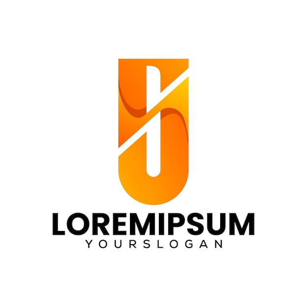 Diseño del logotipo de las iniciales número 5
