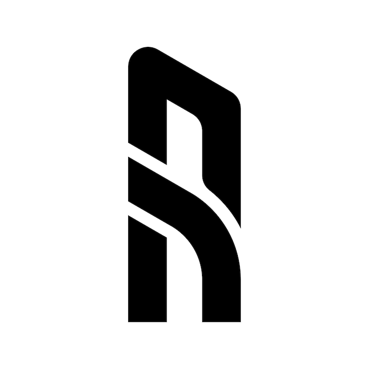 Vector gratuito diseño del logotipo de la letra r monograma