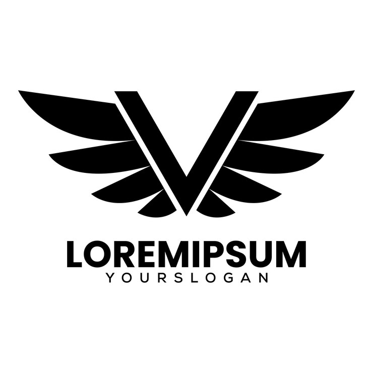 Vector gratuito diseño de logotipo de letras creativas