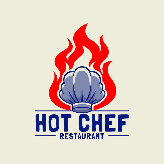Diseño del logotipo del restaurante dibujado a mano