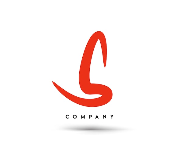Diseño de logotipo S de vector corporativo de identidad de marca.