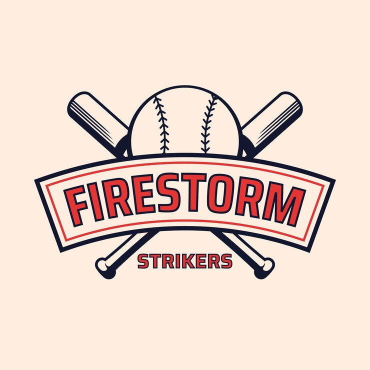 Vector gratuito diseño del logotipo del softbol