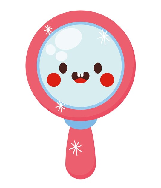 Diseño de la lupa kawaii