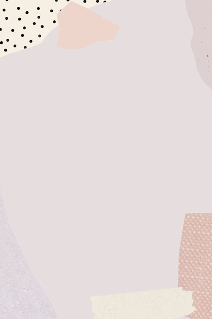 Diseño de marco morado en blanco