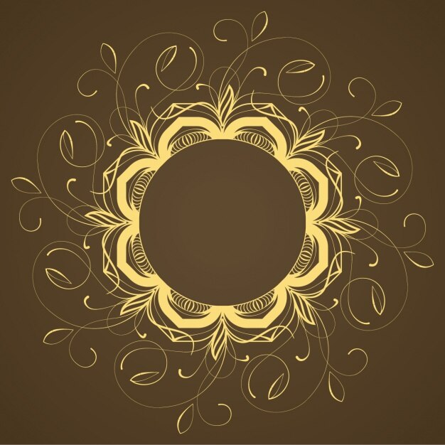 Diseño de marco vintage