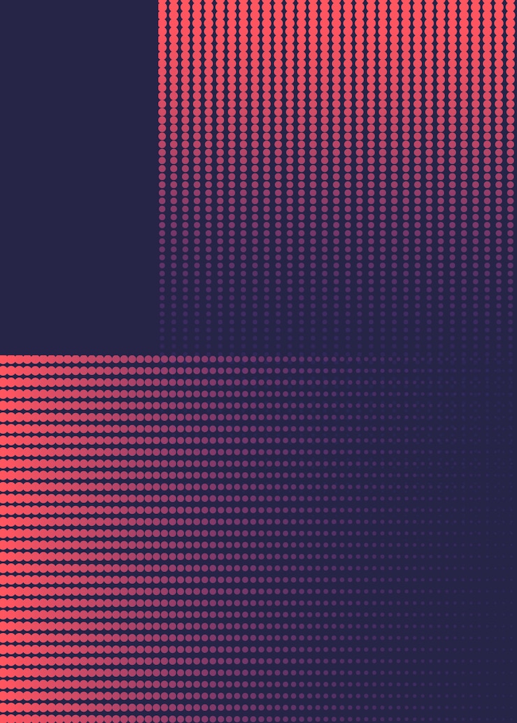Vector gratuito diseño de medios tonos futurista