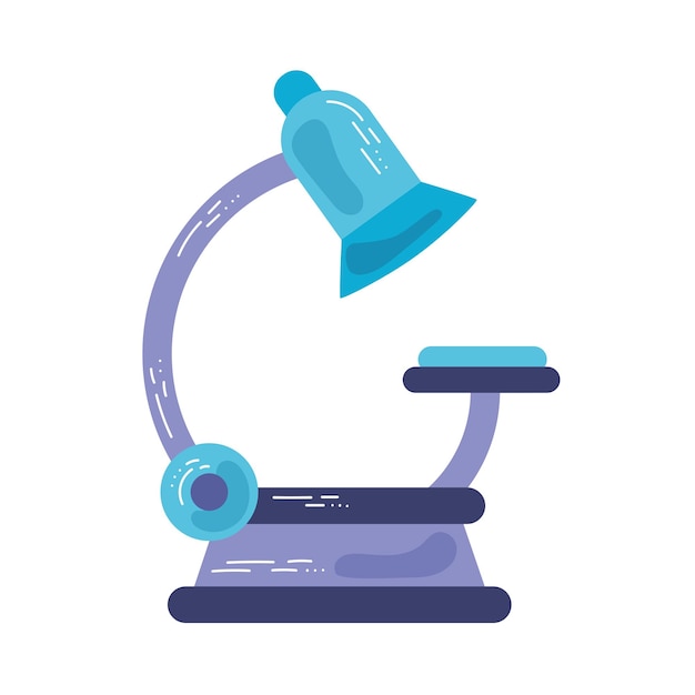 Diseño del microscopio azul