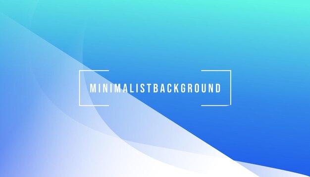 Diseño minimalista de onda de fondo nuevo