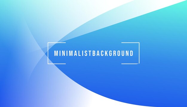 Diseño minimalista de onda de fondo nuevo