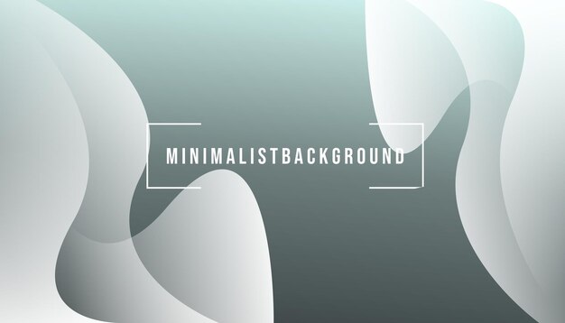 Diseño minimalista de onda de fondo nuevo