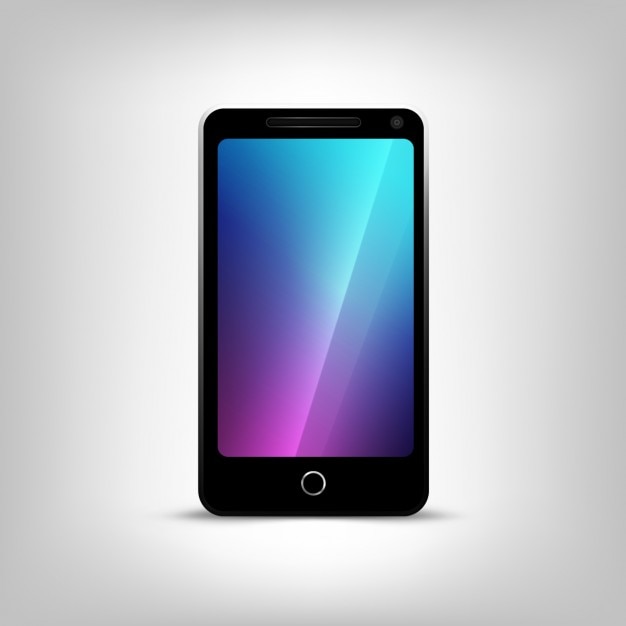 Vector gratuito diseño de mock up de teléfono móvil