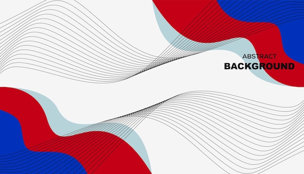 diseño moderno de banner de fondo de onda colorida