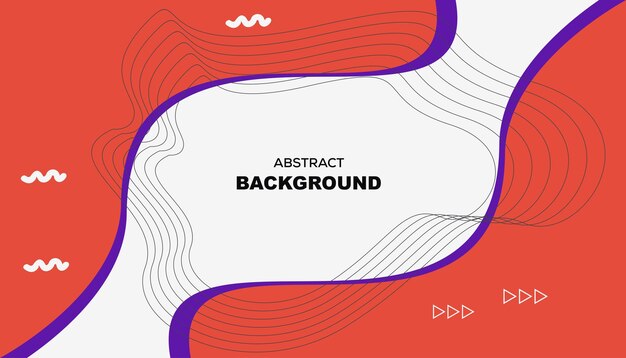 diseño moderno de banner de fondo de onda colorida