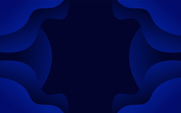 diseño moderno de fondo ondulado azul