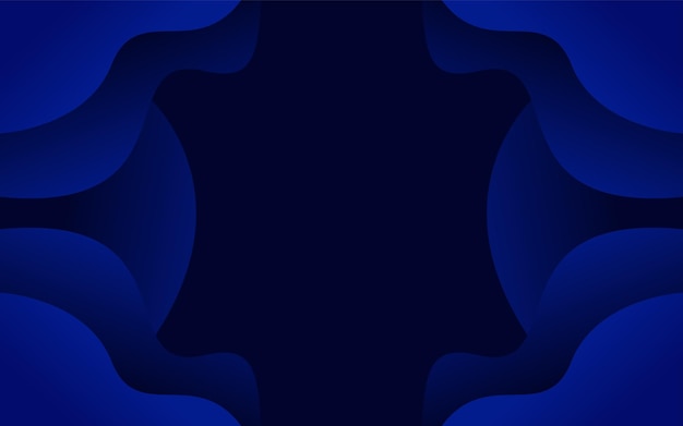 diseño moderno de fondo ondulado azul