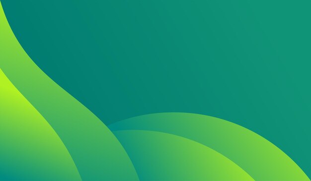 diseño moderno de fondo ondulado verde
