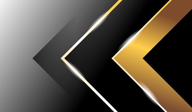 Diseño moderno de oro de fondo de plata de lujo
