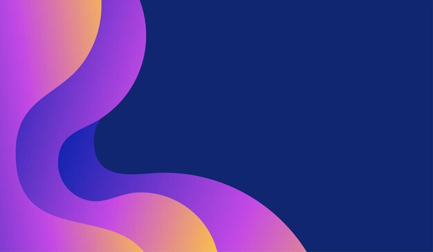 Diseño morado de fondo degradado de onda