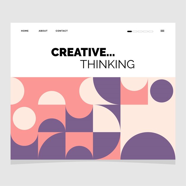Diseño de mosaico de sitios web para su negocio Ilustración vectorial