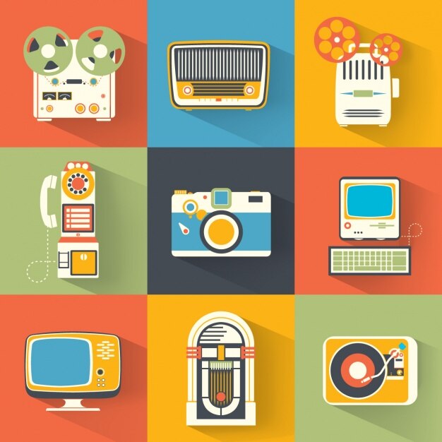 Diseño de objetos vintage