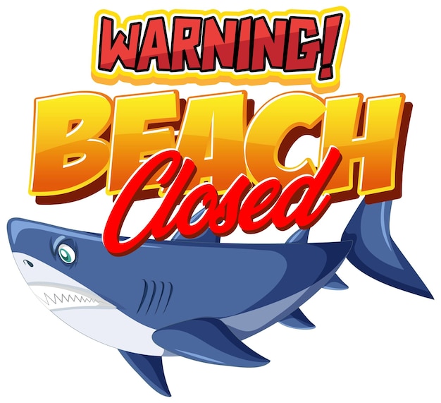 Diseño de palabras para playa cerrada.
