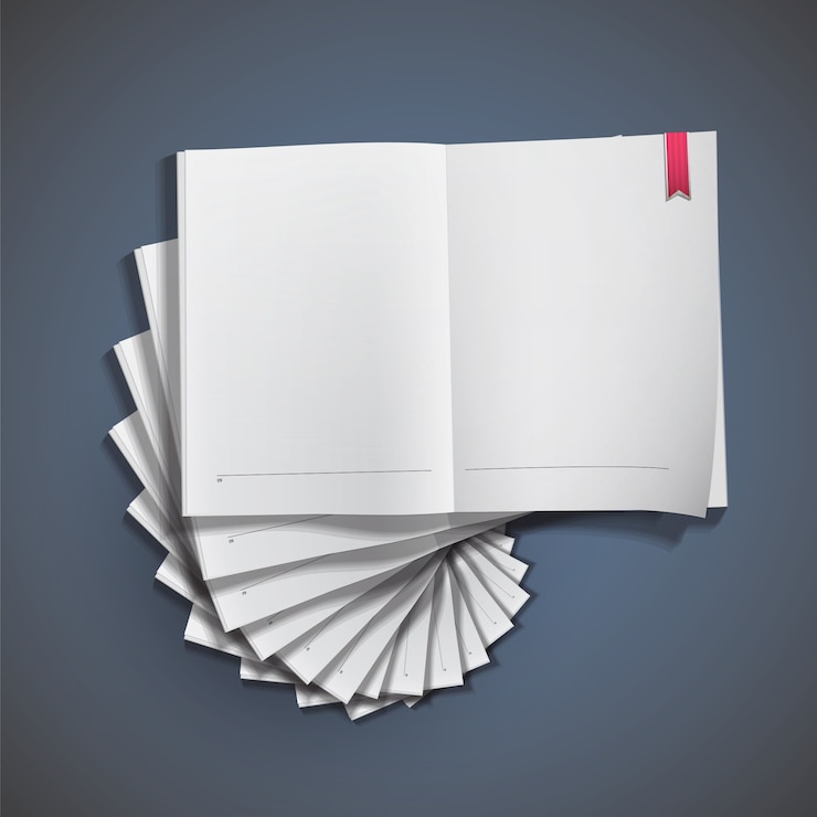Vector gratuito diseño de papel en blanco