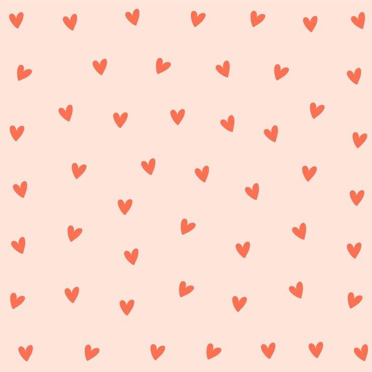 Vector gratuito diseño de papel de embalaje con telón de fondo de diseño de corazón de amor