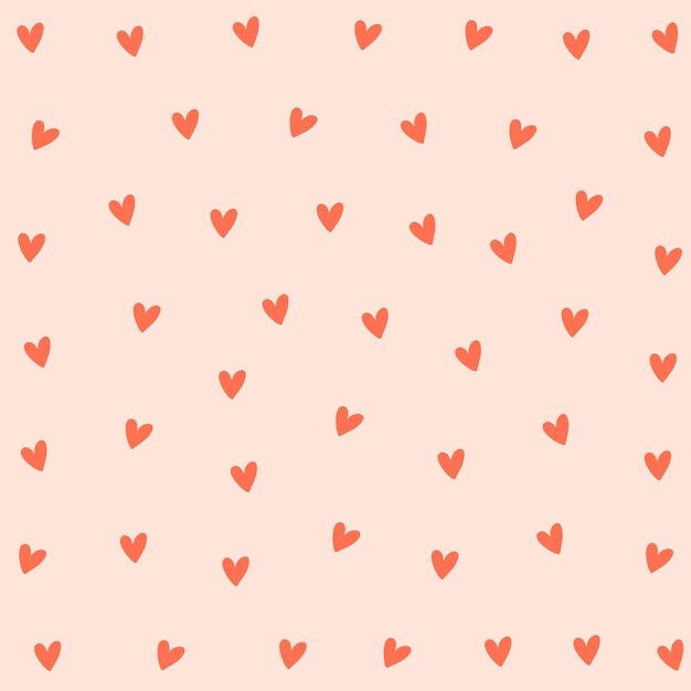 diseño de papel de embalaje con telón de fondo de diseño de corazón de amor