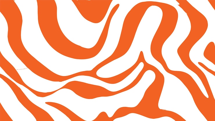 Vector gratuito diseño de papel tapiz abstract naranja