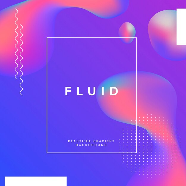 Diseño de papel tapiz degradado fluido