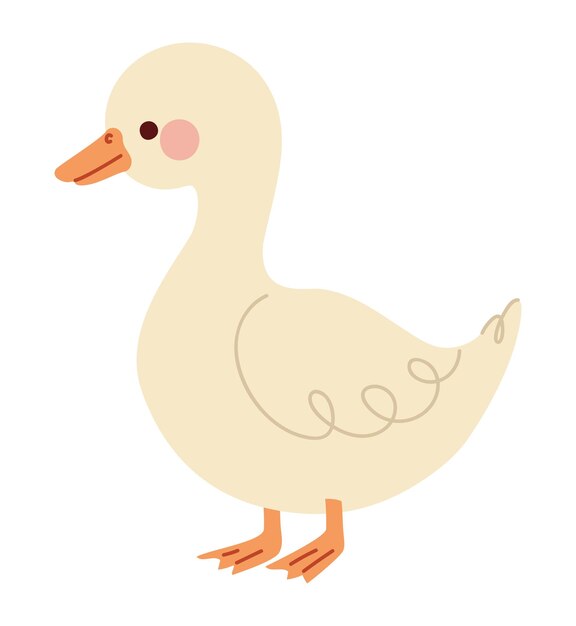 Diseño de pato lindo