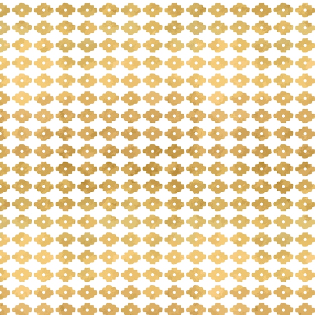 Diseño de patrón abstracto dorado