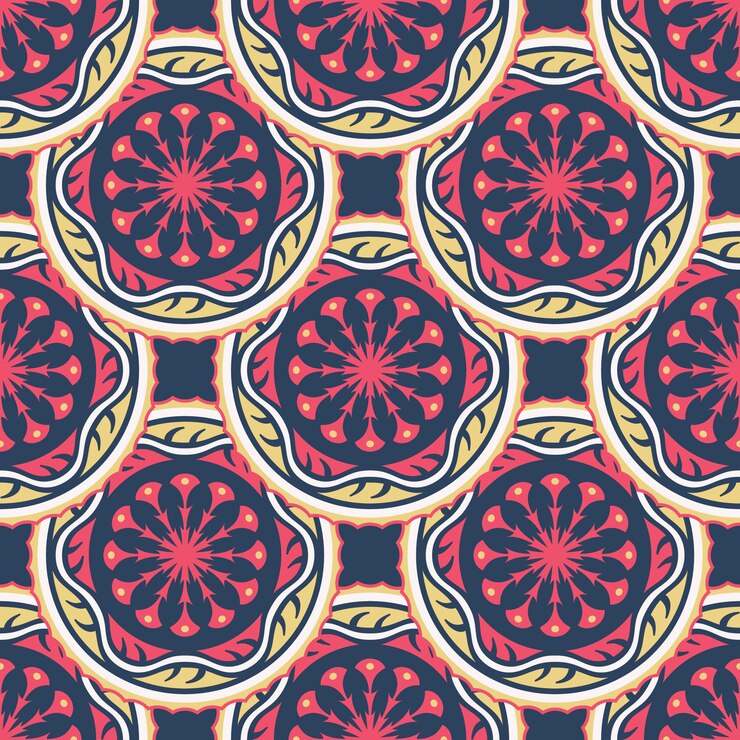 Diseño de patrón abstracto