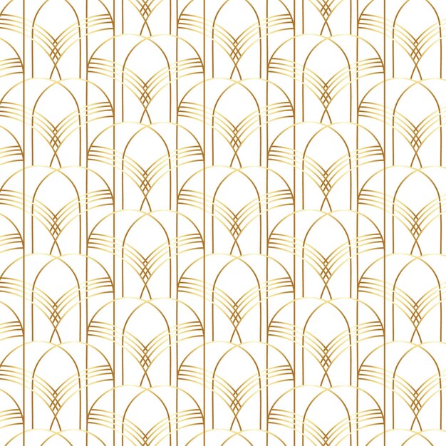 Diseño de patrón art deco degradado