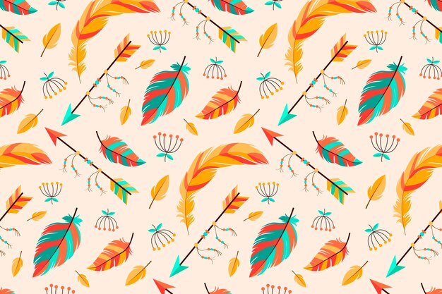 Diseño de patrón boho