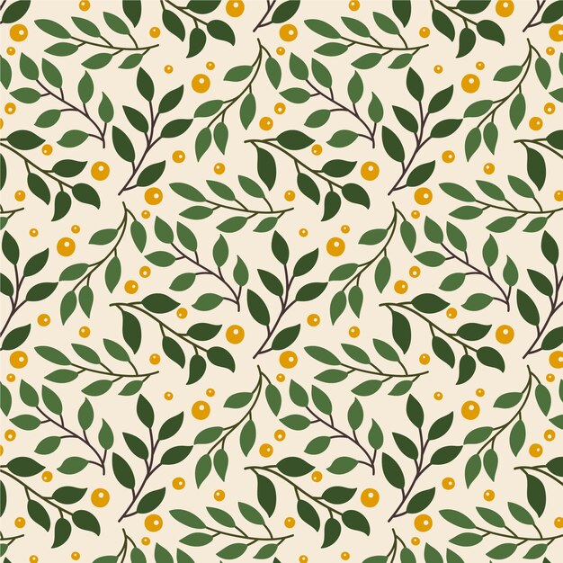 Diseño de patrón de colores a/w dibujado a mano