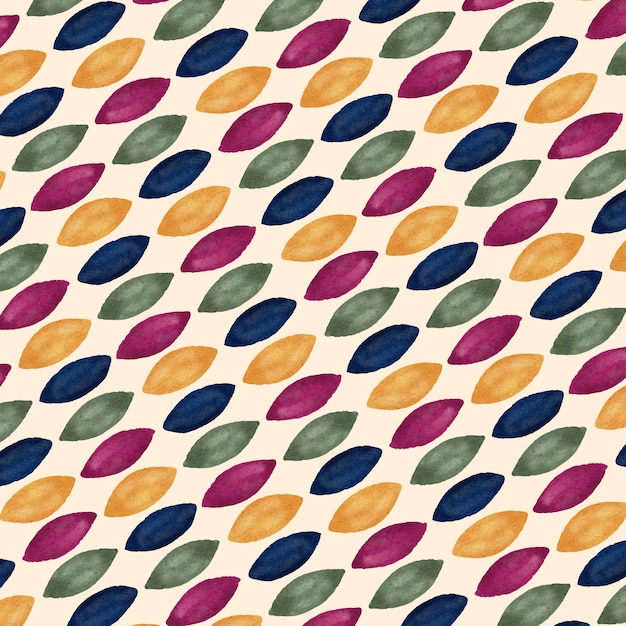 Un diseño de patrón de colores w