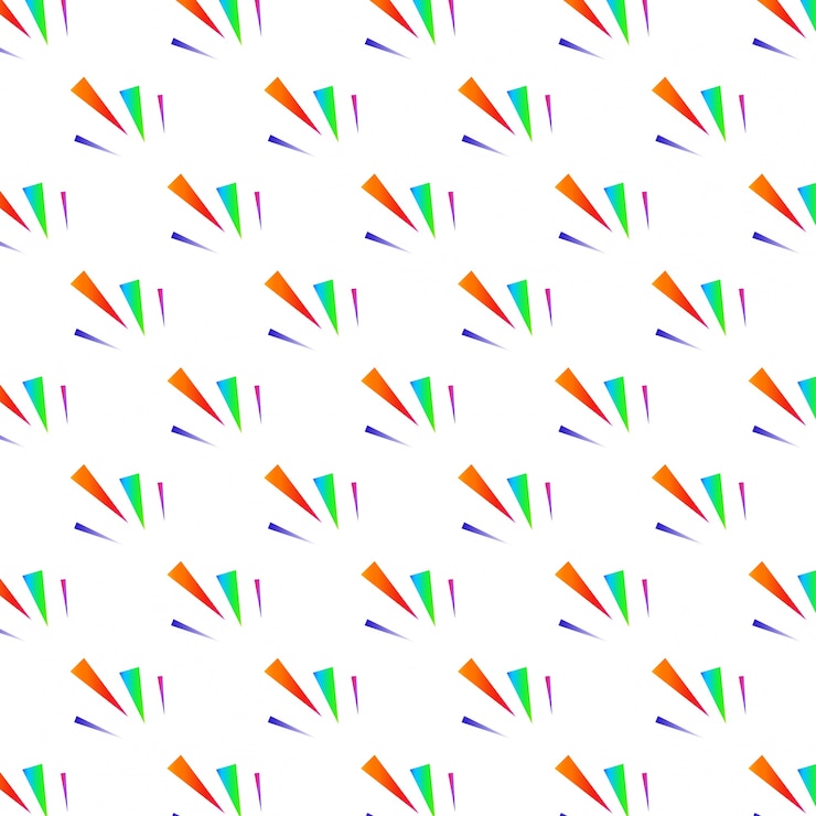Vector gratuito diseño de patrón colorido festivo