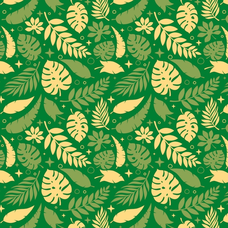 Vector gratuito diseño de patrón de duotono de verano de diseño plano