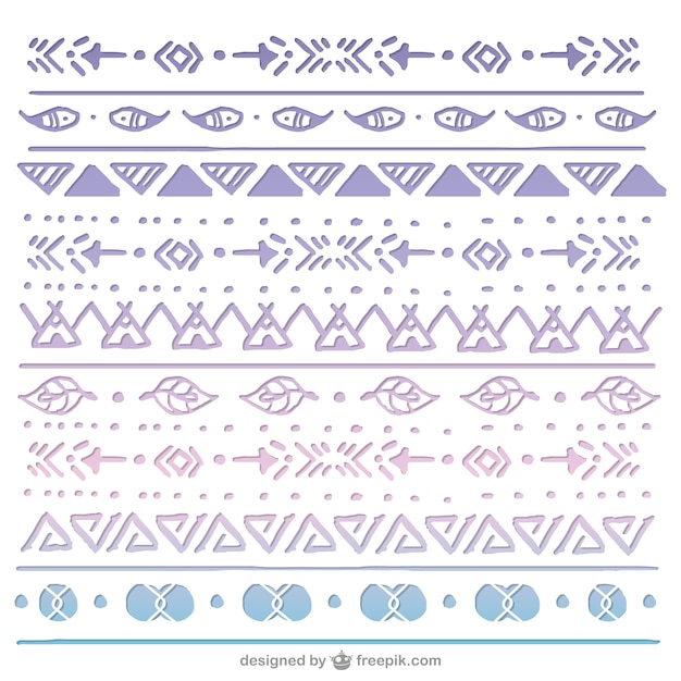 Diseño de patrón de estilo boho