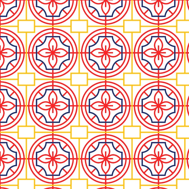 diseño de patrón de estilo coreano