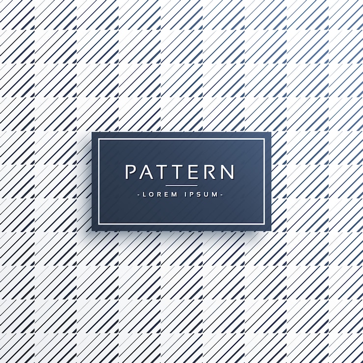 Vector gratuito diseño de patrón hecho con líneas diagonales